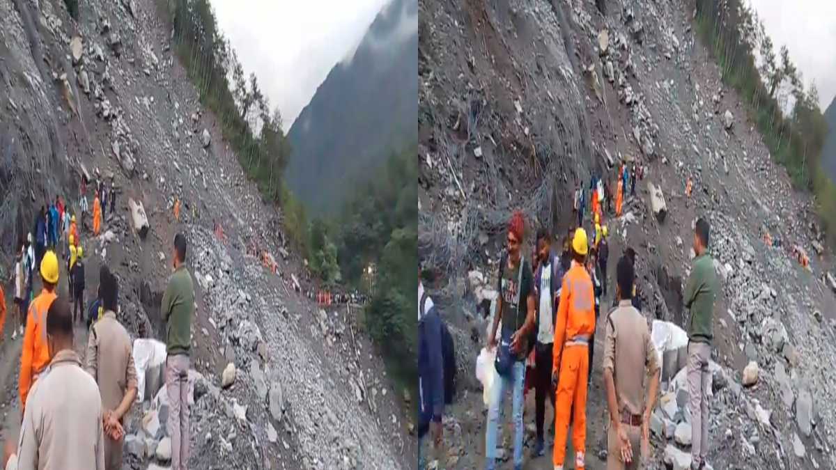 सोनप्रयाग-गौरीकुंड के बीच स्लाइडिंग, 1300 यात्रियों को किया गया रेस्क्यू, देखें VIDEO