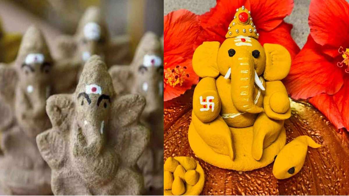 सिर्फ मिट्टी ही नहीं, गोबर और हल्दी से बने गणपति की भी कर सकते हैं स्थापना, जाने क्या है इसके लाभ…