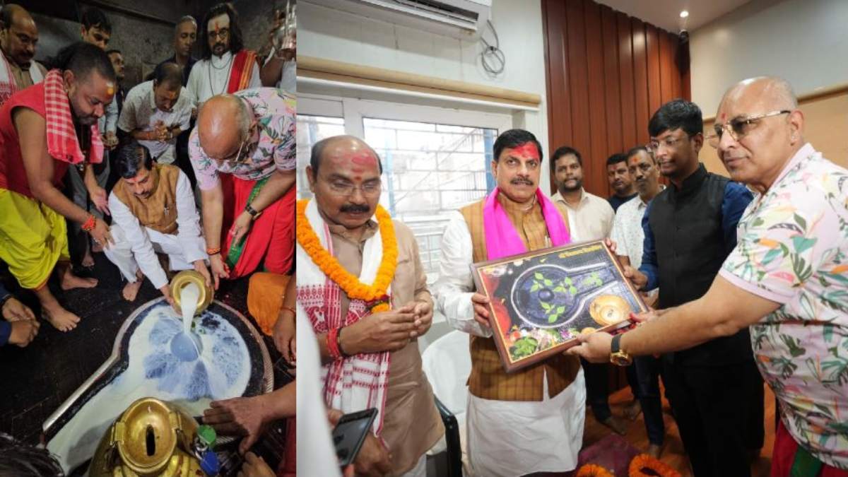 धर्म-कर्मः MP के मुख्यमंत्री डॉ मोहन पहुंचे झारखंड, बाबा बैजनाथ धाम मंदिर में पूजा अर्चना कर लिया आशीर्वाद