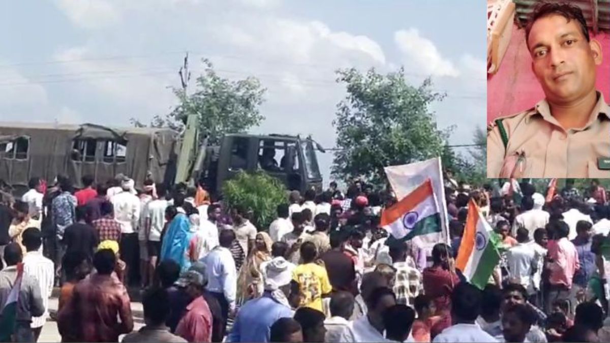 शहीद का दर्जा की मांग को लेकर चक्का जामः छत्तीसगढ़ CRPF कैंप में गोलीबारी से MP के रुपेश पटेल की मौत, शव लेने से किया इंकार