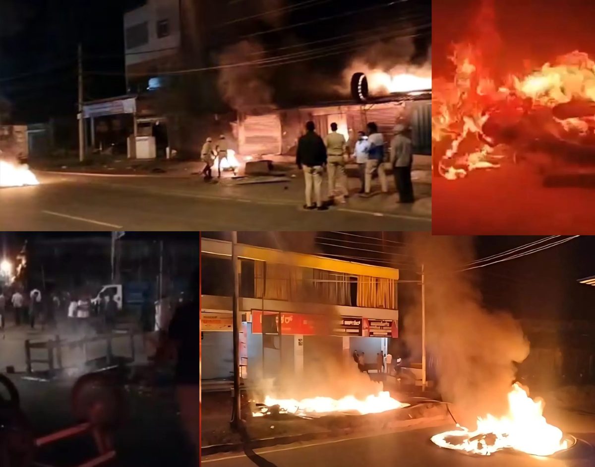 VIDEO: कर्नाटक के मांड्या में गणेश विसर्जन जुलूस पर पथराव, दरगाह के सामने जैसे ही पहुंची झांकी मुस्लिम  लोगों ने किया पथराव, हिंदुओं की दुकानों को चुन-चुनकर किया आग के हवाले, पिछले साल भी यहीं हुआ था दंगा- Communal violence in Mandya