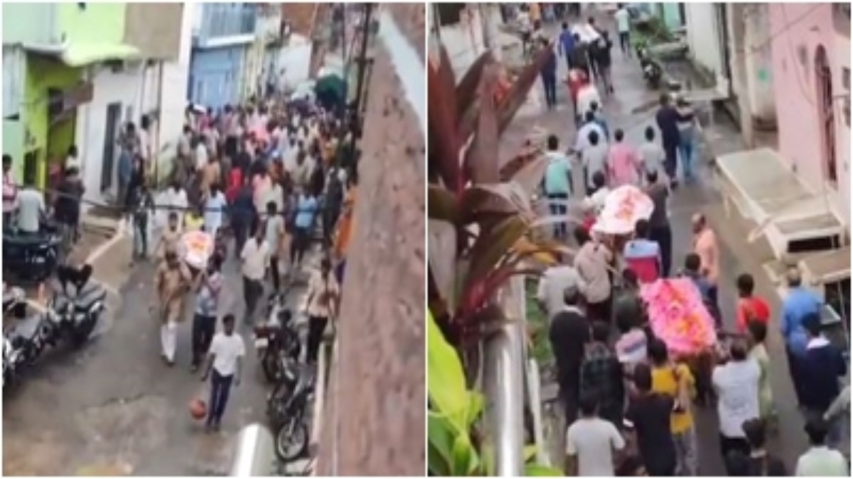 दमोह सड़क हादसे में गरमाई सियासत: कांग्रेस ने 7 घरों से निकली अर्थियों का Video किया पोस्ट, CM से की ये अपील  