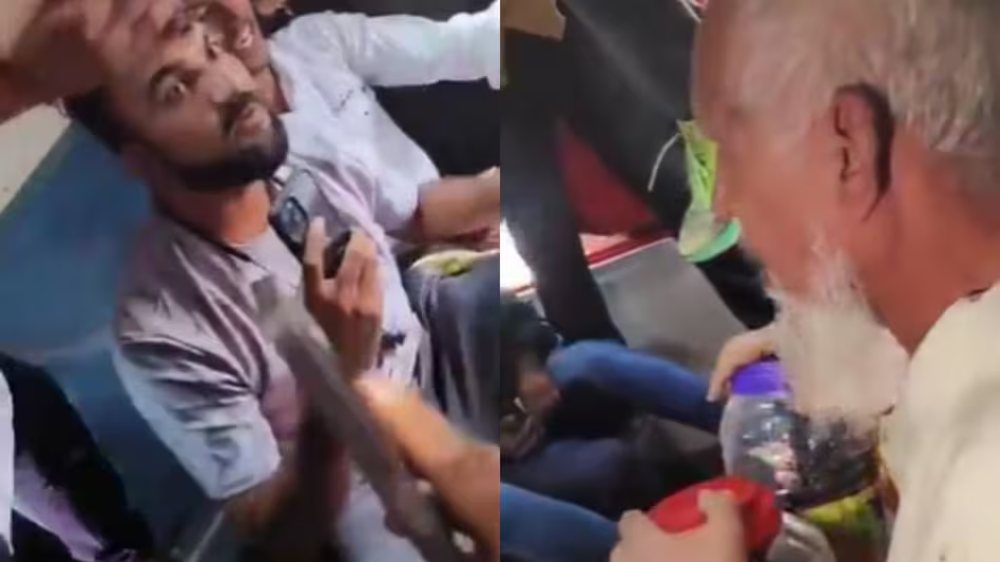 महाराष्ट्रः गोमांस ले जाने के शक में ट्रेन में बुजुर्ग मुस्लिम यात्री की पिटाई, पीड़ित ने वीडियो जारी कर की ये अपील- Maharashtra Train Viral Video
