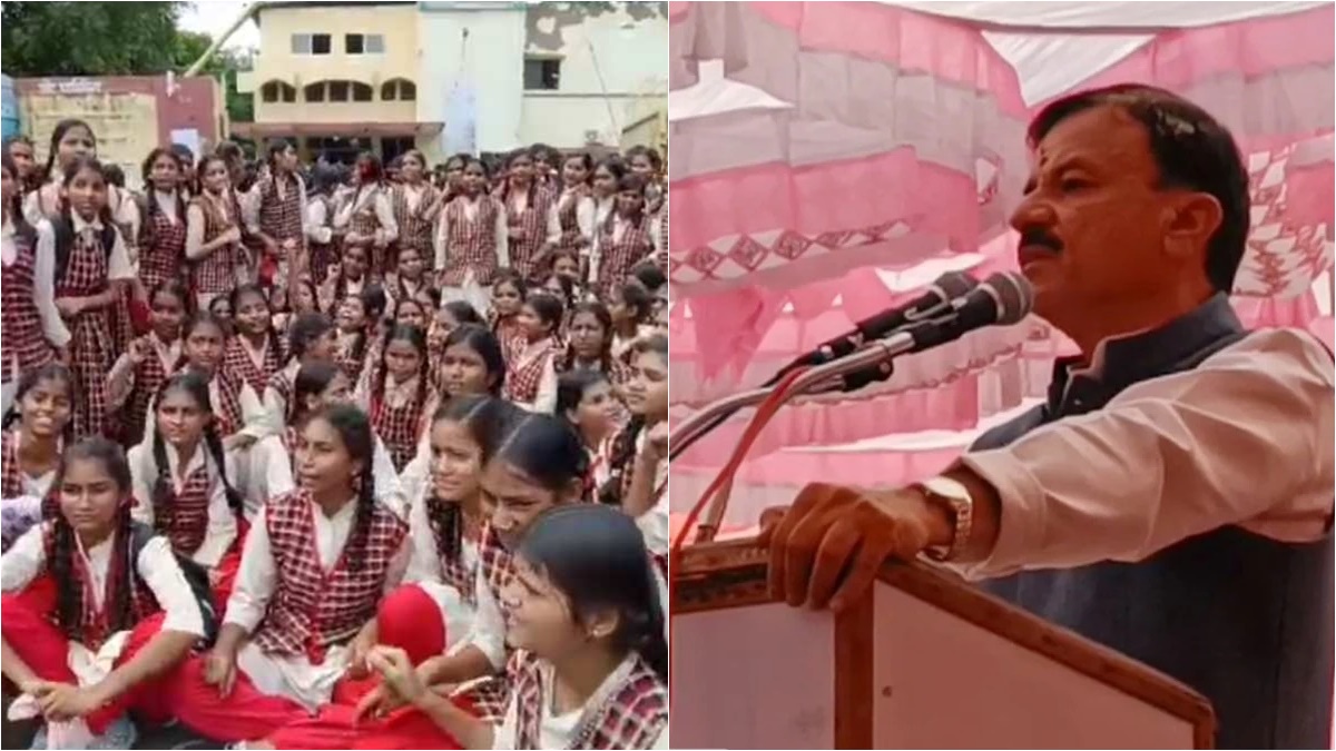 सरोजिनी नायडू स्कूल में प्रदर्शन का मामला: मंत्री उदय प्रताप बोले- बच्चों का गुस्सा चिंता का विषय, मामले की होगी उच्चस्तरीय जांच