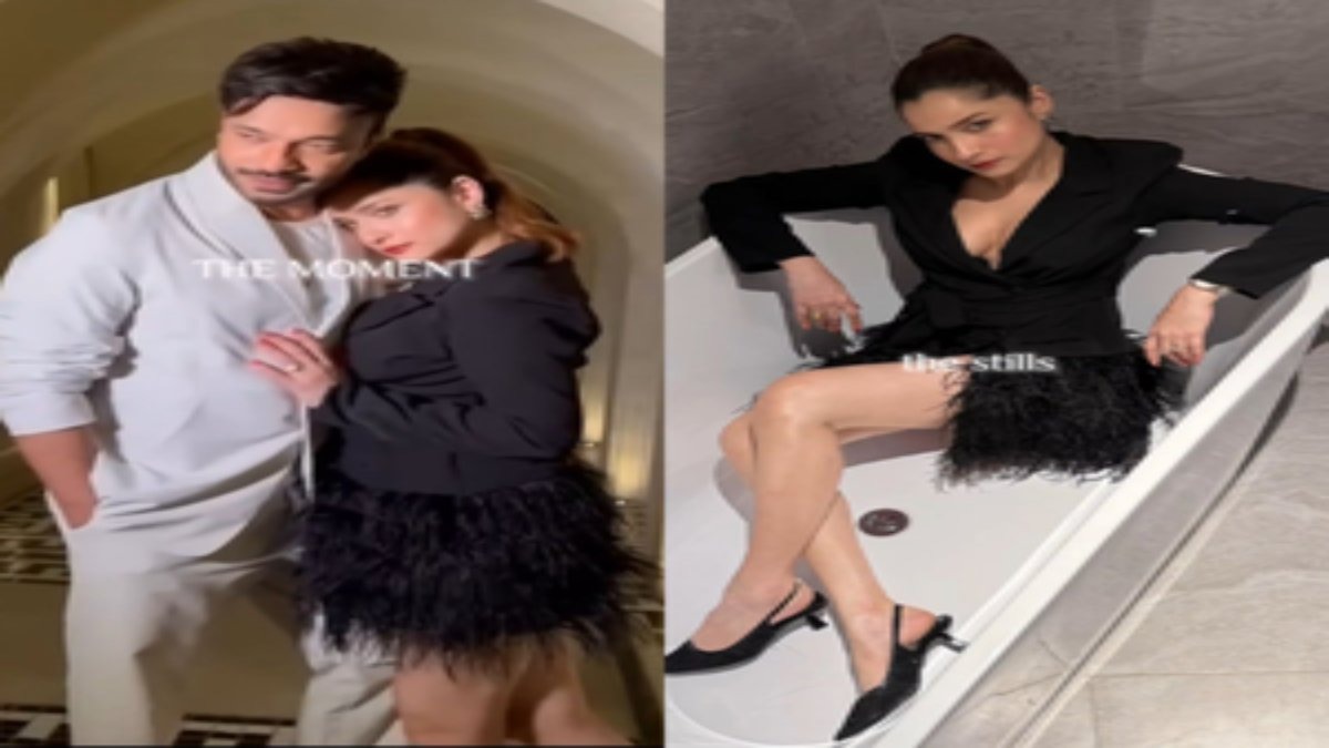 Watch Video : Ankita Lokhande ने बाथटब में करवाया फोटोशूट, पति विक्की जैन के साथ दिया रोमांटिक पोज …