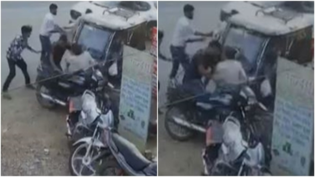 सड़क दुर्घटना पर रिपोर्टिंग कर रहा था पत्रकार, खुद हो गया हादसे का शिकार, ई-रिक्शा ने मारी टक्कर, Video वायरल 