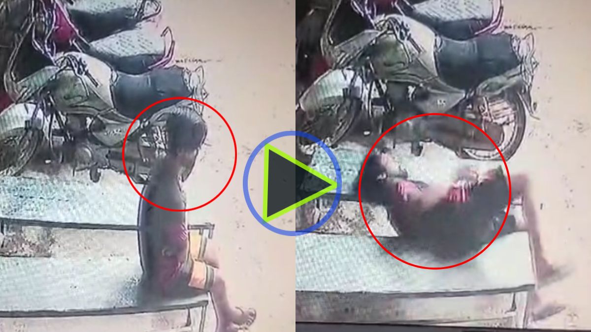 मौत का लाइव वीडियो: इलाज के लिए डॉक्टर के पास पहुंचा युवक, टेबल पर बैठे-बैठे चली गई जान