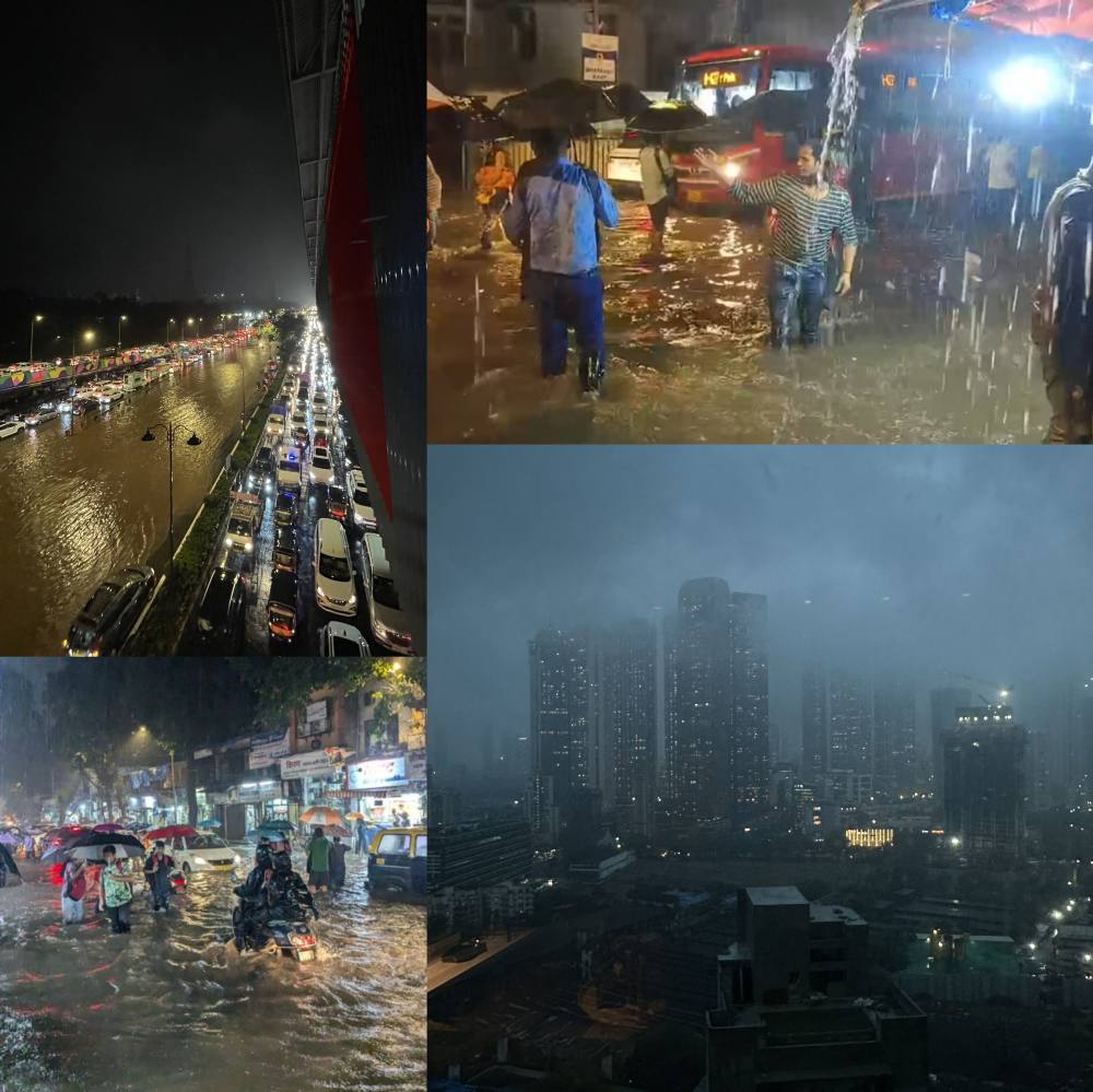 Mumbai Rain Video: मुंबई में बारिश से हाहाकार, डूबा आधा शहर, लोकल ट्रेनें ठप, 5 लोगों की मौत, स्कूल-कॉलेज बंद