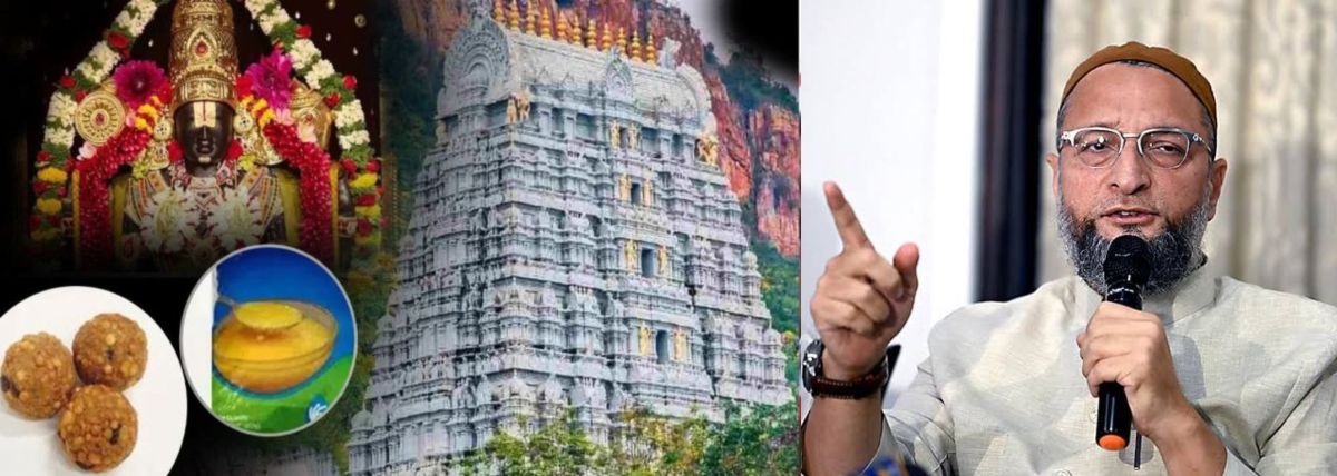 तिरुपति मंदिर के ‘लड्डू’ में बीफ चर्बी के इस्तेमाल पर सामने आया असदुद्दीन ओवैसी का पहला रिएक्शन- Owaisi On Tirupati Laddu Controversy