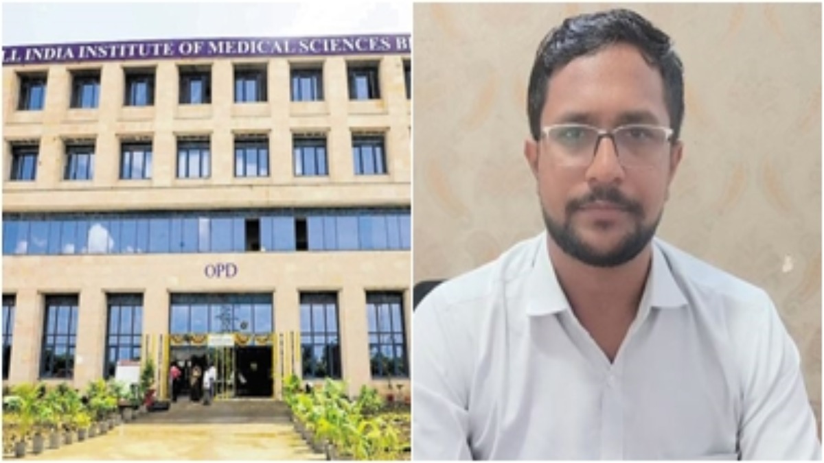 NSUI नेता ने केंद्रीय स्वास्थ्य मंत्री को लिखा पत्र, भोपाल एम्स के डायरेक्टर पर लगाए गंभीर आरोप   