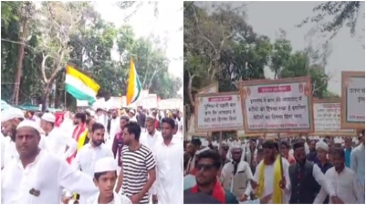 ईद मिलादुन्नबी में भाईचारे का संदेश: जुलूस के दौरान हाथों में नजर आया तिरंगा, तख्तियों में बेटी बचाओ बेटी पढ़ाओ का नारा 