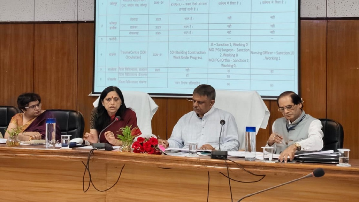 Rajasthan News: दिसंबर तक पूरा होगा बाड़मेर मेडिकल कॉलेज का निर्माण, स्वास्थ्य मंत्री जोधपुर संभाग में स्वास्थ्य सेवाओं के संबंध में ली समीक्षा बैठक