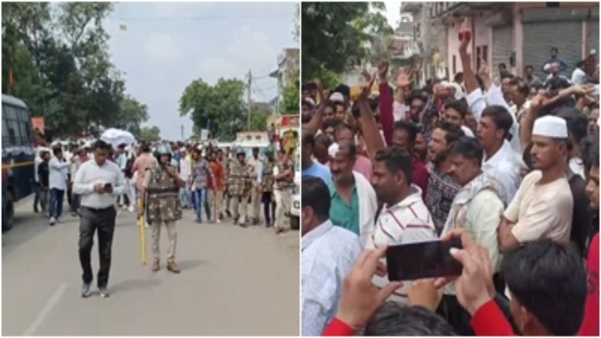 शाजापुर के मक्सी में पथराव-फायरिंग के बाद धारा 163 लागू, चप्पे-चप्पे पर पुलिस फोर्स तैनात, मृतक के परिजनों ने शव रखकर किया चक्काजाम 