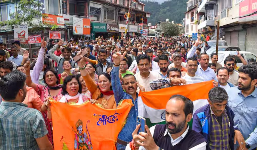 Shimla Masjid Case: शिमला मस्जिद के खिलाफ हिंदू संगठनों का आज बड़ा प्रदर्शन, संजौली में चप्पे-चप्पे पर पुलिस तैनात