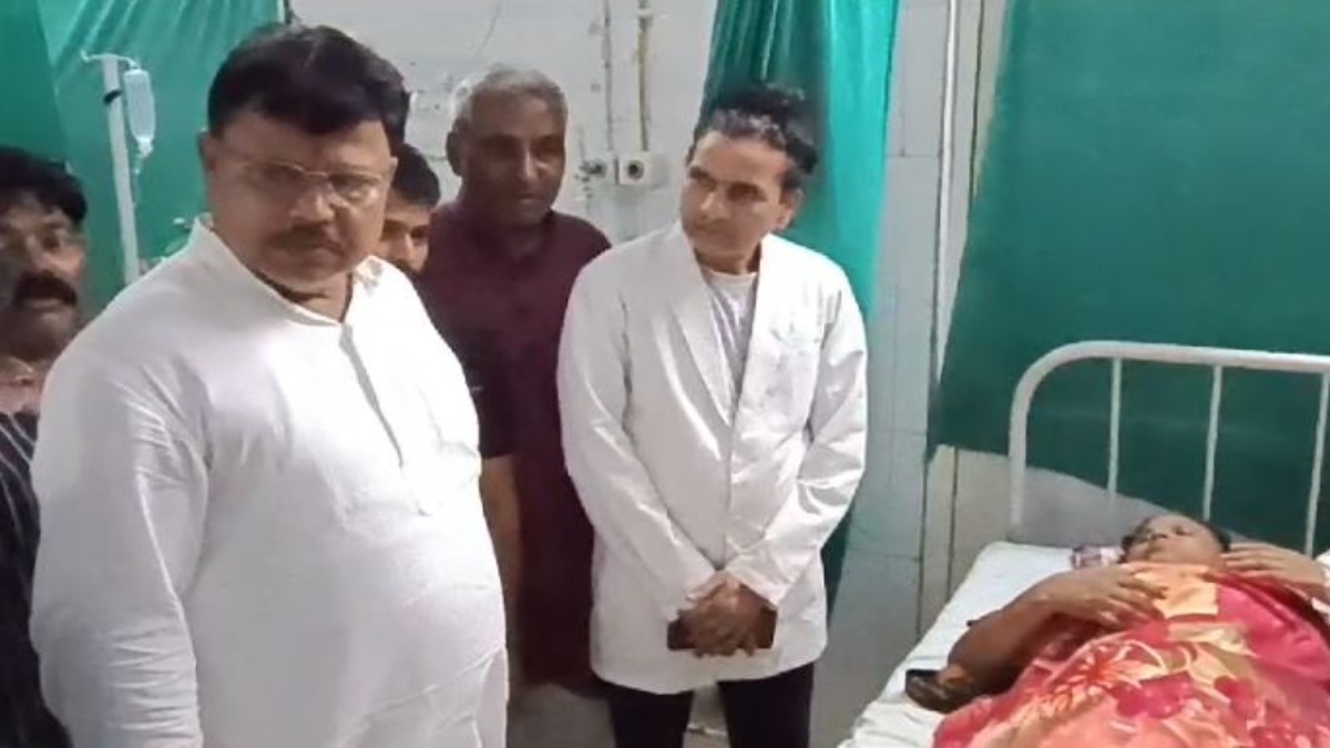 हाइटेंशन लाइन की चपेट में आया परिवार: मां-बेटा और बहू झुलसे, ऊर्जा मंत्री पहुंचे अस्पताल, घटना की जांच के दिए आदेश   