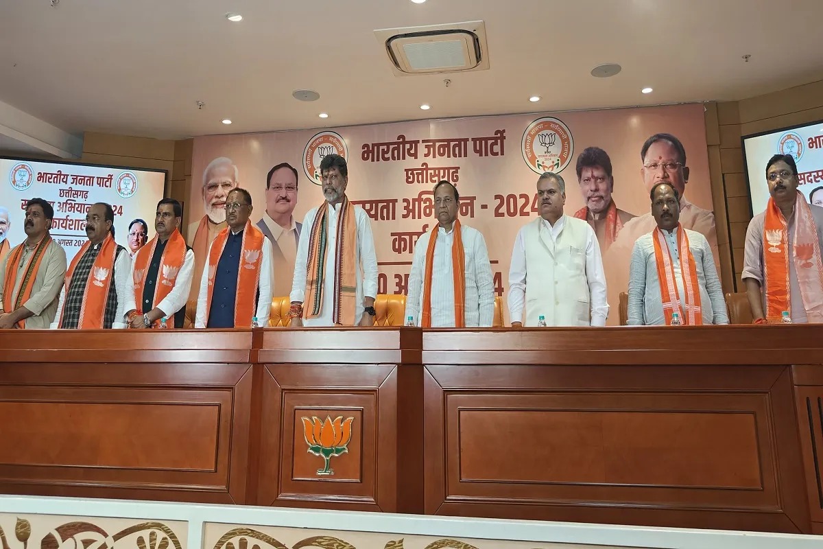 भाजपा सदस्यता अभियान: सीएम साय 3 सितंबर को प्रदेश अध्यक्ष सिंह देव के हाथों सदस्यता लेकर करेंगे अभियान का शुभारंभ