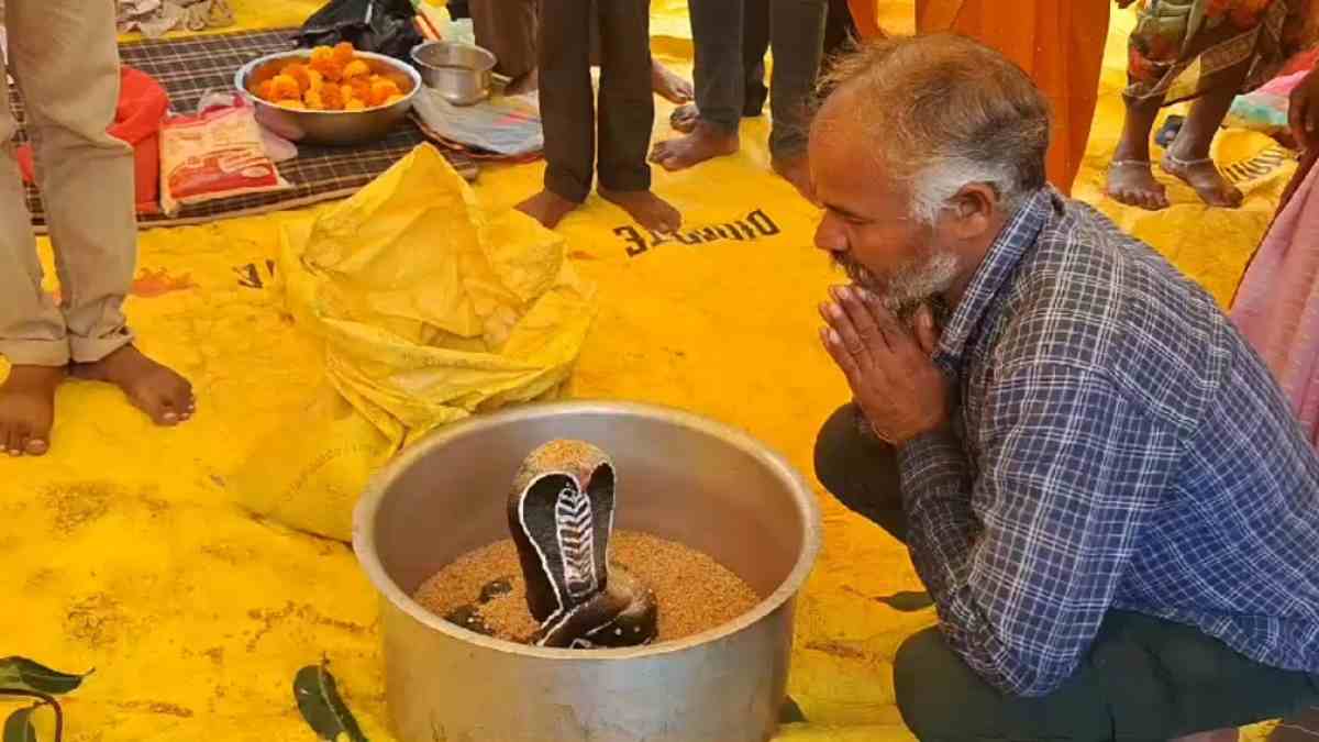 जेल नहीं ग्रामीणों ने दी अनोखी सजा: शराब के नशे में तोड़ी थी नागदेवता की प्रतिमा, फिर खुद ही की खंडित प्रतिमा की प्राण प्रतिष्ठा