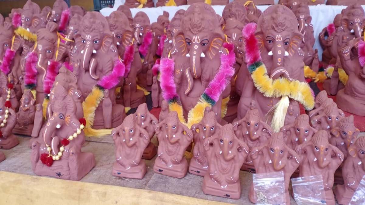 Ganesh Chaturthi 2024: गणेश महोत्सव को लेकर भक्तों में उल्लास, इको फ्रेंडली मूर्तियों से सज गया बाजार
