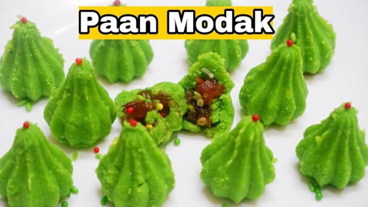 Paan Modak Recipe For Bhog : बप्पा के पसंदीदा मोदक में लाएं Twist, आज उनको लगाएं पान मोदक का स्वादिष्ट भोग, ये है आसान रेसिपी…