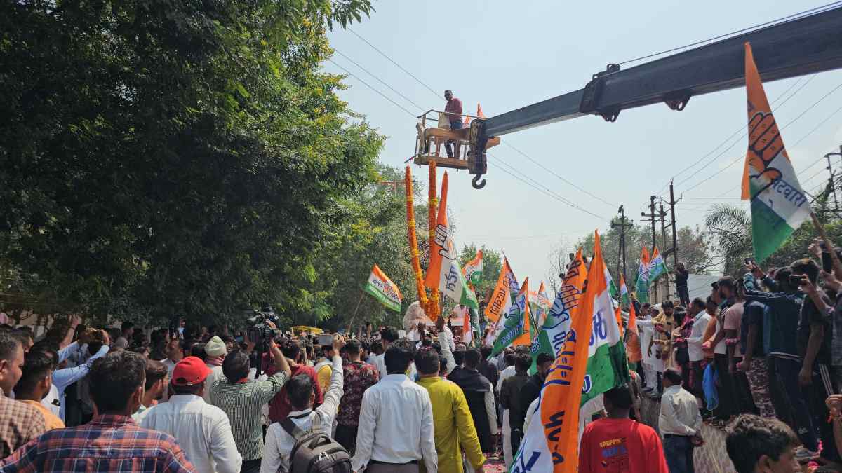 परमिशन रद्द फिर भी प्रदर्शन: कांग्रेस की किसान न्याय यात्रा बनी जनता की मुसीबत, 2 घंटे तक ट्रैफिक जाम में फंसे लोग