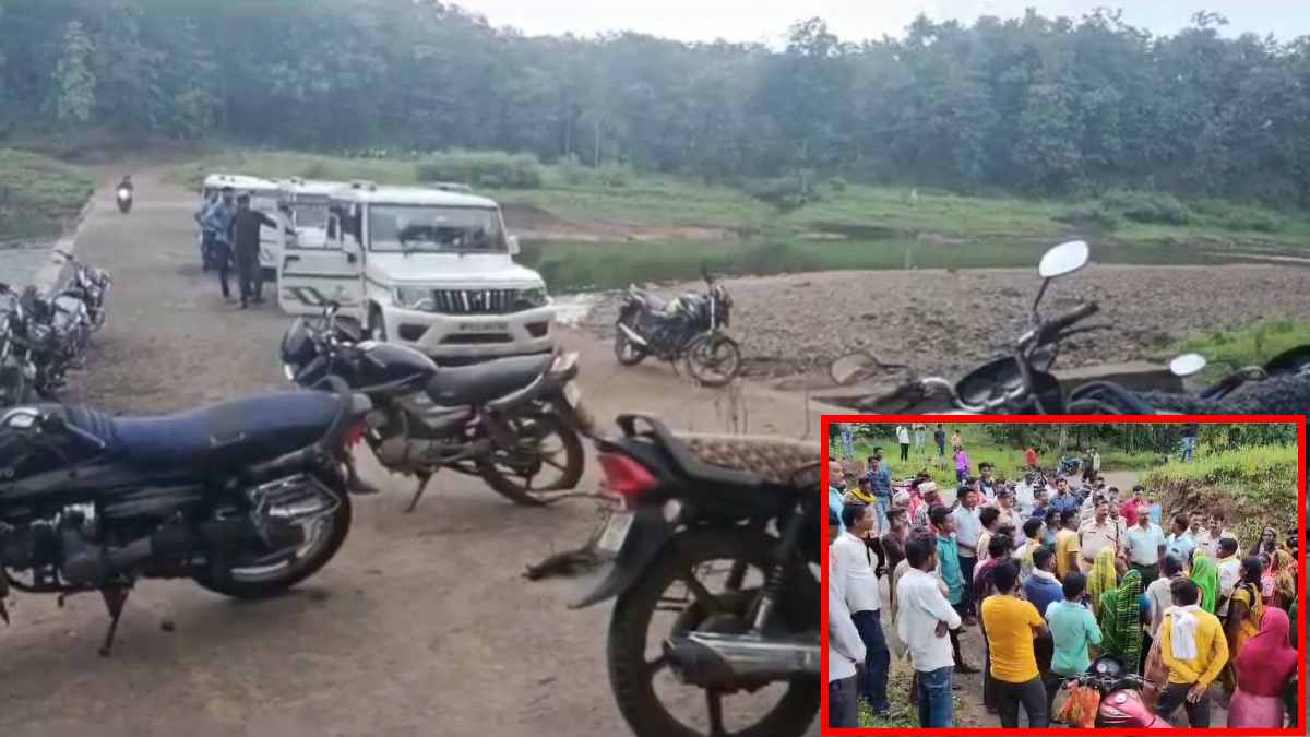 अधिकारियों को ग्रामीणों ने बनाया बंधकः बिना अनुमित जंगल में घुसकर बना रहे थे फोटो-वीडियो, सभी कार में 5 घंटे तक बैठे रहे