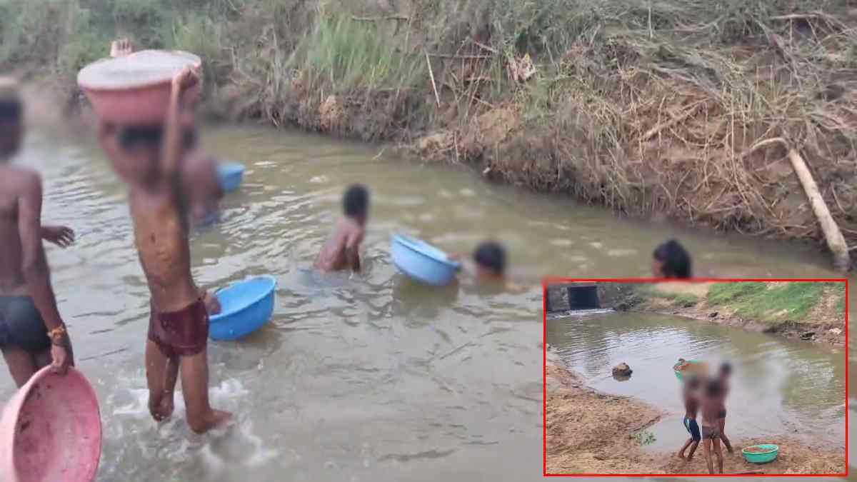 बारिश में रेत माफिया का खेल जारी: जान जोखिम में डाल अब बच्चों से निकलवा रहे रेत, Video वायरल