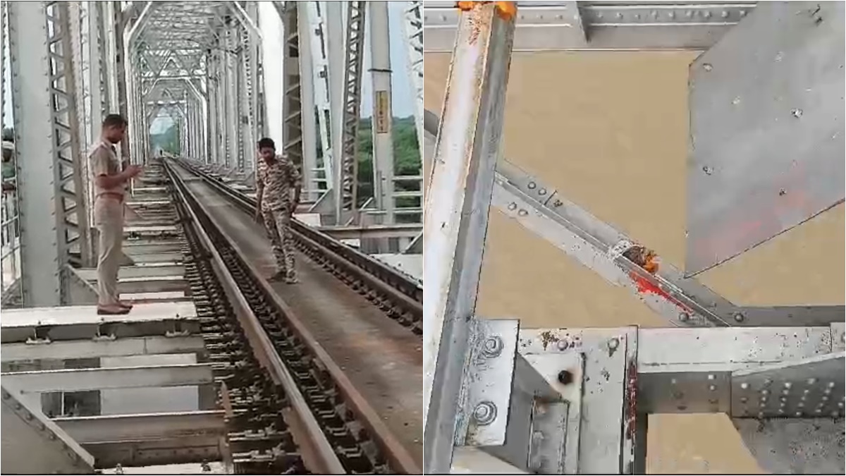 सब्र तो कर लेते… ब्रिज से गुजर रही थी ट्रेन, तभी हवन सामग्री विसर्जित करने लगा शख्स, पैर फिसलने से चंबल नदी में गिरा