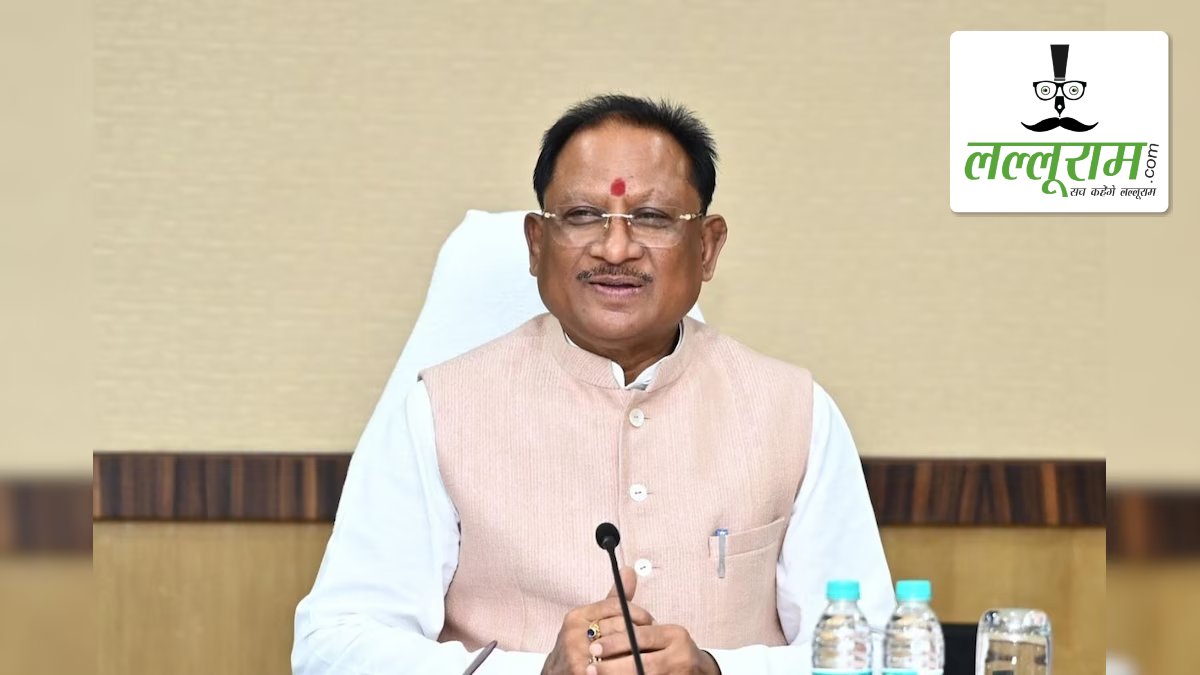 मोदी की गारंटी के अनुरूप 21 क्विंटल प्रति एकड़ के मान से ही हो रही किसानों से धान खरीदी : CM साय