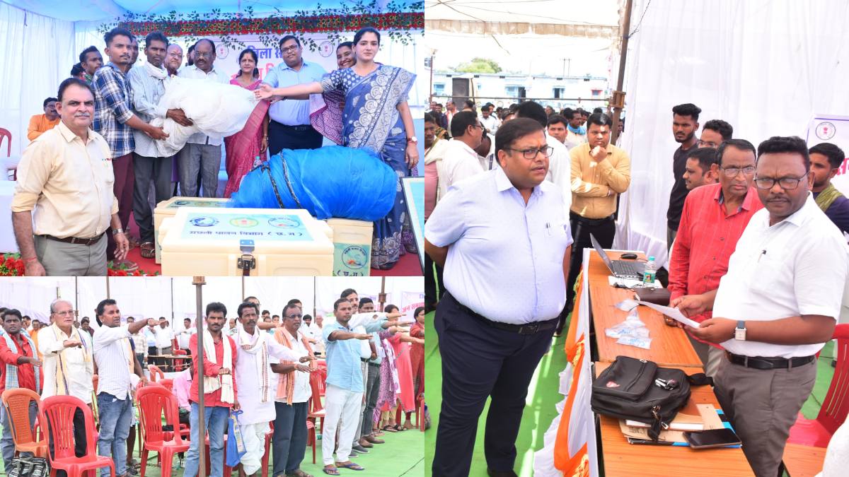 गरियाबंद में साल भर बाद हुआ जनसमस्या निवारण शिविर का आयोजन, लोगों में दिखा जबरदस्त उत्साह, अधिकारियों की गैरहाजिरी पर कलेक्टर ने जताई नाराजगी