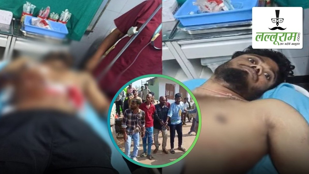 ट्वीन सिटी में चाकूबाजी: बदमाशों ने 2 भाइयों पर कटर से किया हमला, एक की आंत आई बाहर, पुलिस ने आरोपियों का निकाला जुलूस