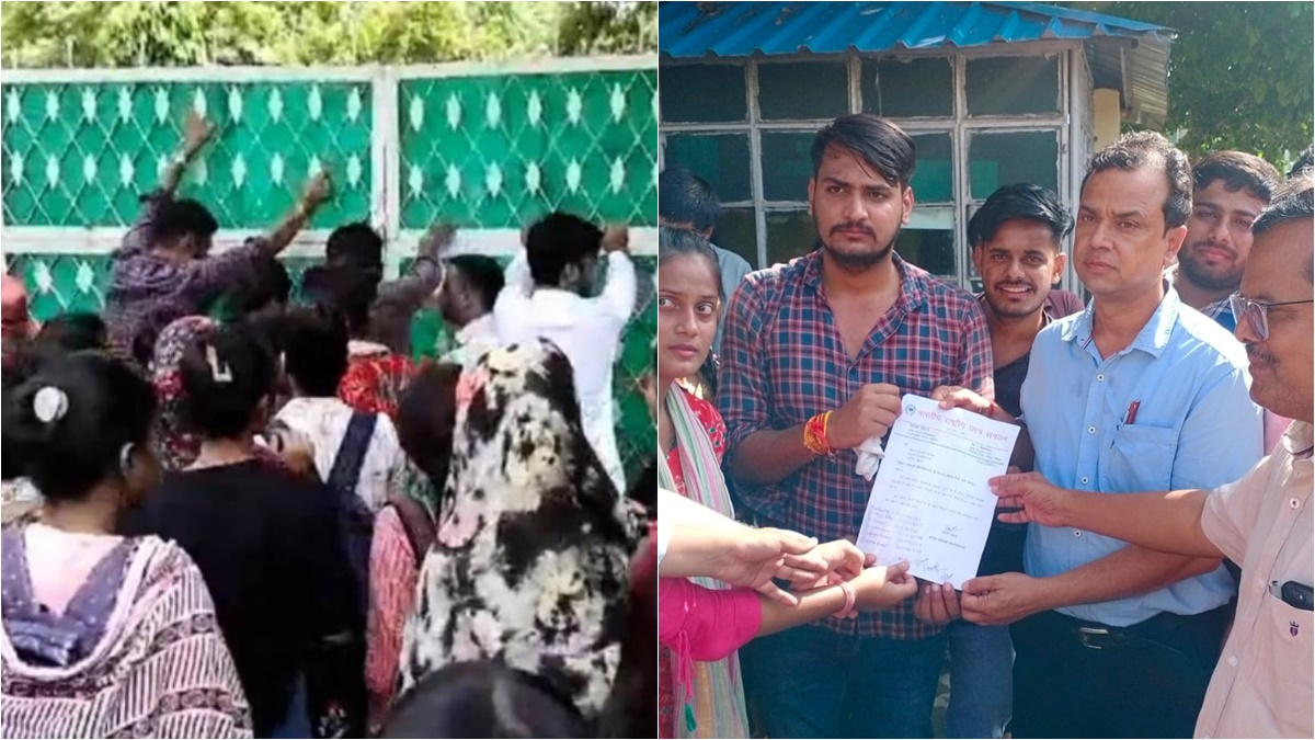 जीवाजी यूनिवर्सिटी में जीरो मार्क्स देने का मामला: प्रदर्शन के दौरान छात्रा बेहोश, प्रबंधन ने लिया यह बड़ा फैसला, प्रदर्शनकारी छात्राओं में से 5 टॉपर की…