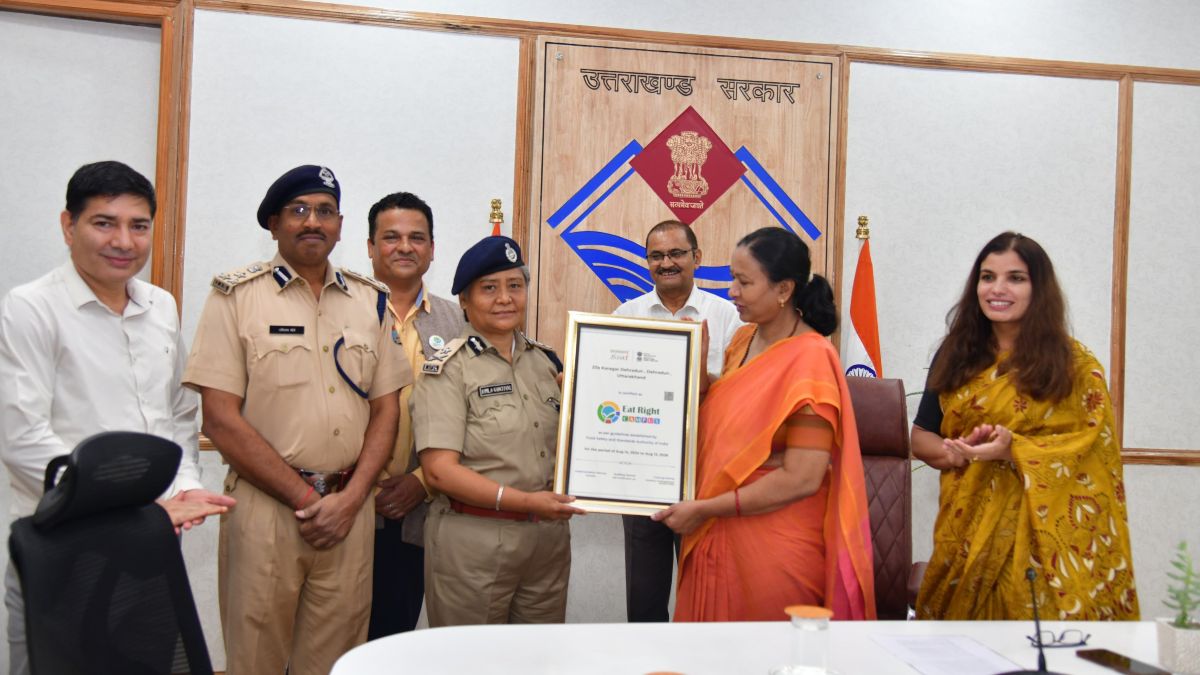 सचिवालय और जिला कारागार परिसर ‘ईट राइट कैंपस’ घोषित, मुख्य सचिव ने दिया प्रमाण पत्र
