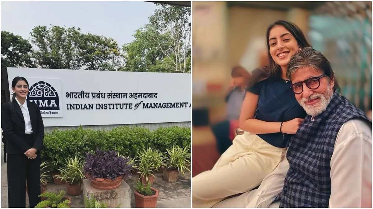 Amitabh Bachchan की नातिन Navya Naveli Nanda को IIM अहमदाबाद में मिला एडमिशन, एमबीए की करेंगी पढ़ाई …