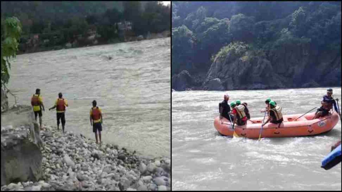 मौत की ट्रिपः गंगा नदी में बहा पर्यटक, दोस्तों के साथ आया था घूमने, तलाश में जुटी SDRF