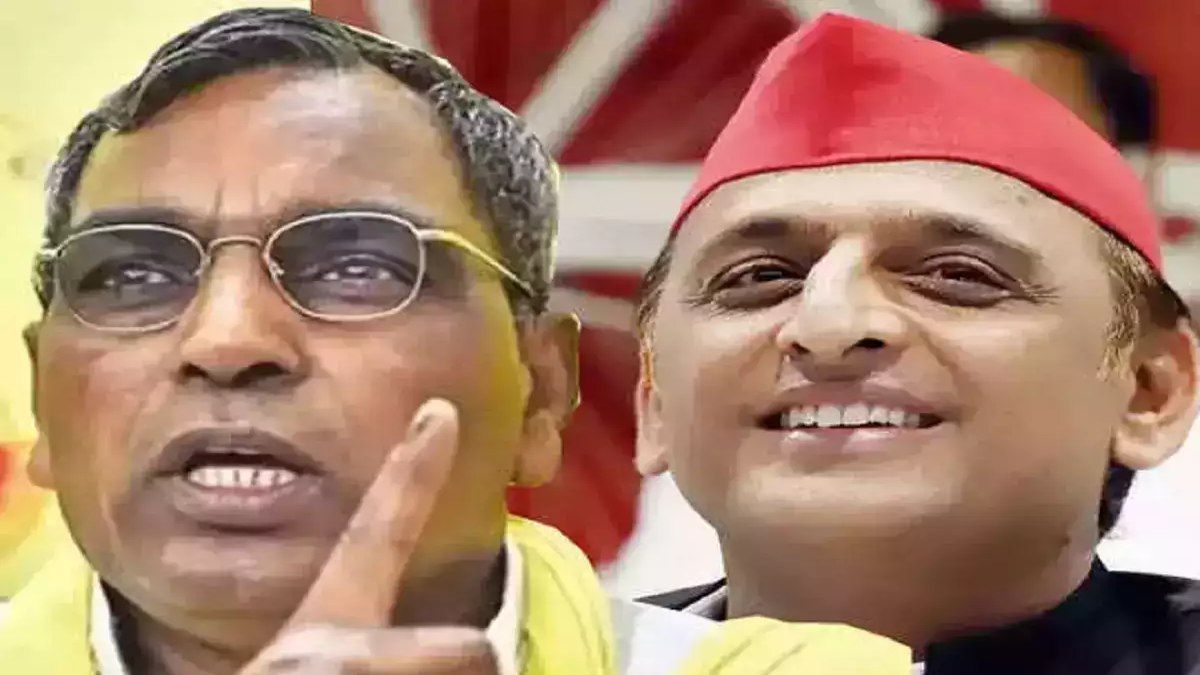 ‘जितना बड़ा अपराधी उतना बड़ा समाजवादी’ : राजभर बोले- अखिलेश अब चोर-लूटेरों की तस्वीरों में अपने लोगों को तलाश रहे, मठाधीश वाले बयान पर कह दी ये बात