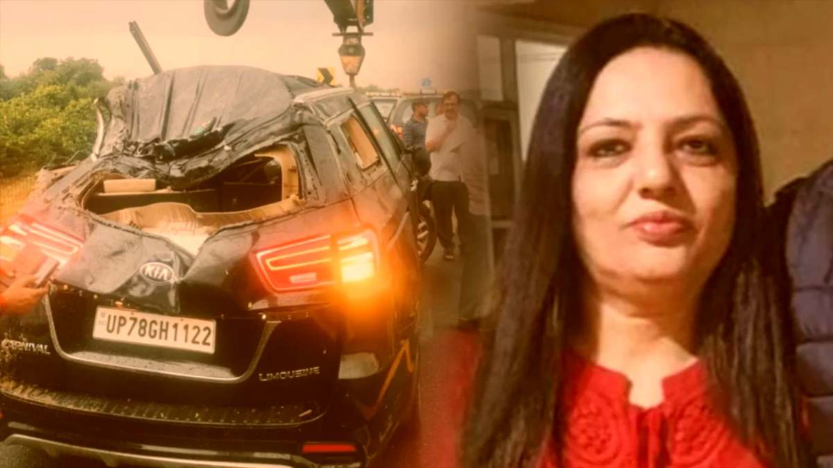 हाइवे में ‘मौत का सफर’: चलती गाड़ी का अचानक फटा टायर, कमला पसंद के मालिक की पत्नी की गई जान, जानिए कहा हुआ हादसा…