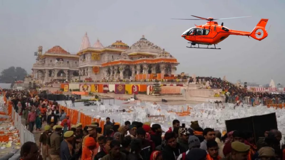 अब हवा से कर सकेंगे राम मंदिर के दर्शन : शुरु होने वाली है हवाई यात्रा, 40% के डिस्काउंट के साथ मिलेगी ये सुवधाएं, जानिए पूरी डिटेल्स