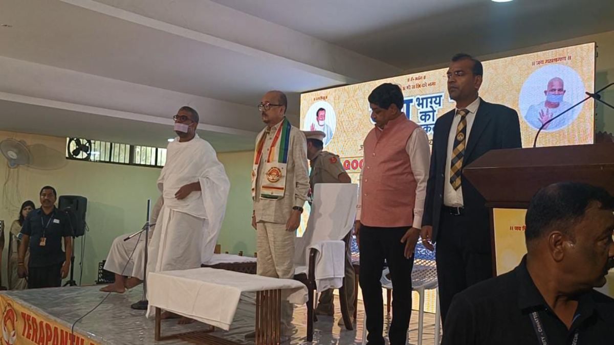 ‘गुड लाईफ गुड लक’ विषय पर भव्य सेमिनार: मुनिश्री सुधाकर ने कहा- अच्छी आदत से होता है सदभाग्य का निर्माण