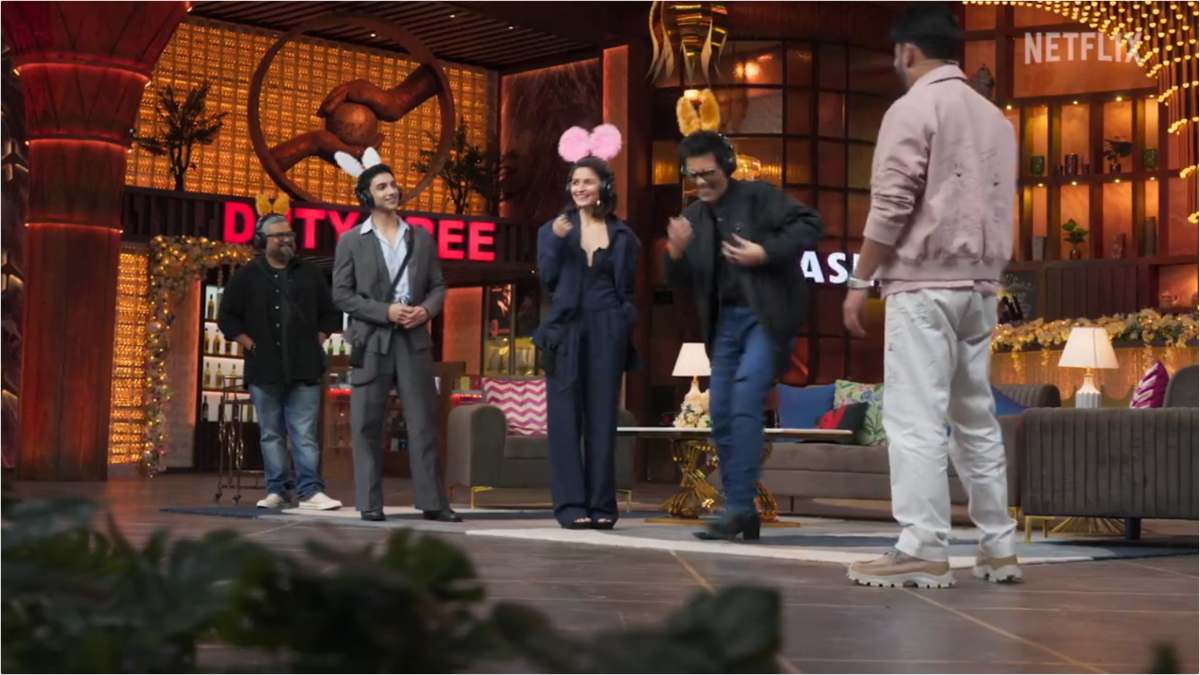 The Great Indian Kapil Show में पहुंचे Alia, Vedang और Karan johar, khushi का नाम सुनकर शर्मिंदा हुए Vedang Raina …