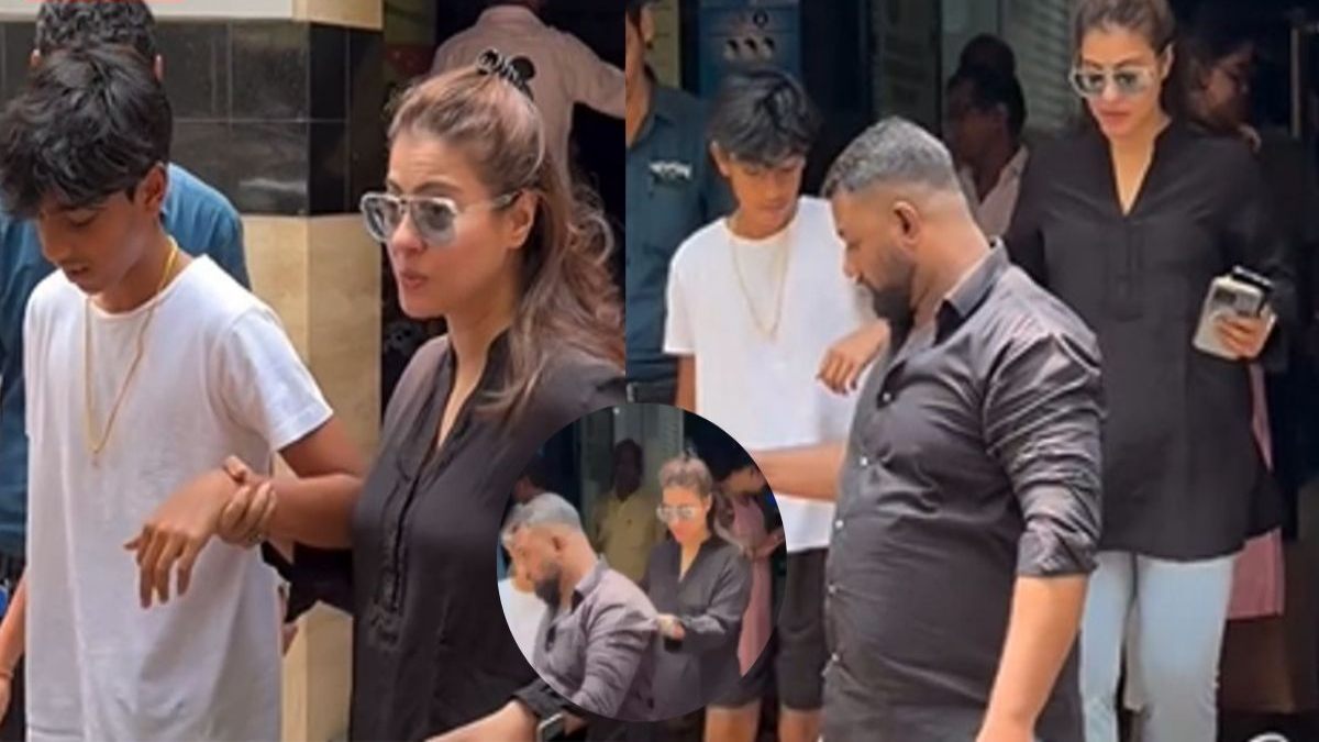 बेटे युग को लेकर अस्पताल पहुंची Kajol ने गार्ड को दिया धक्का, जया बच्चन से होने लगी तुलना, Video हो रहा वायरल …
