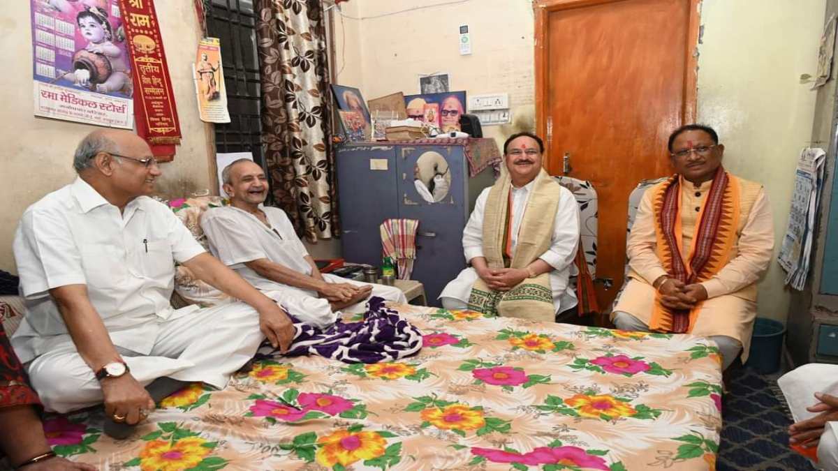 भाजपा राष्ट्रीय अध्यक्ष जेपी नड्डा ने गोपाल व्यास को दिलाई सदस्यता, नालंदा परिसर में युवाओं से की बात