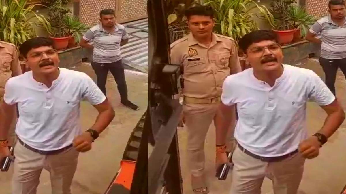 ‘क्या चाहता है तू… पिटेगा या जाएगा?’, विधायक के PRO की गुंडई, जेसीबी चालक हड़काते हुए दी धमकी, VIDEO वायरल