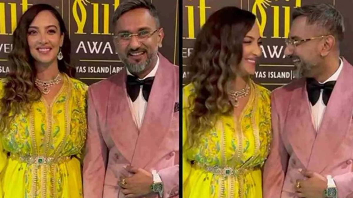 IIFA Awards 2024 में रूमर्ड गर्लफ्रेंड के साथ Honey Singh ने की शिरकत, हाथों में हाथ डालकर मिस्ट्री गर्ल संग दिया पोज …