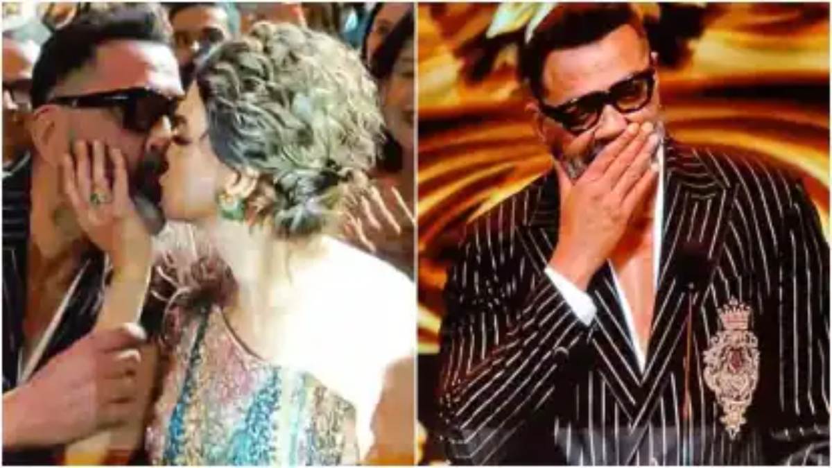 IIFA 2024 : भरी महफिल में Bobby Deol ने पत्नी को किया Liplock, अवॉर्ड मिलने के बाद जमाल कुडु पर किया डांस …