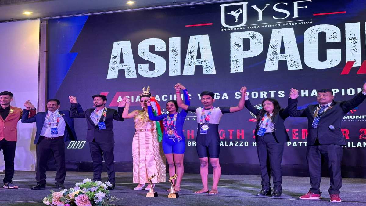 MP के युवाओं ने लहराया भारत का परचम, अंतरराष्ट्रीय योगासन प्रतियोगिता में दिलाया गोल्ड और सिल्वर मेडल