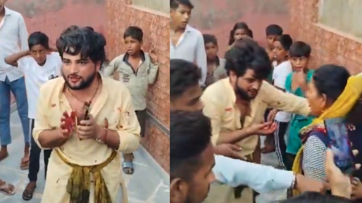 मंदिर में 7 साल की मासूम के साथ गंदा काम, लोगों ने पुजारी को जमकर पीटा, Video वायरल
