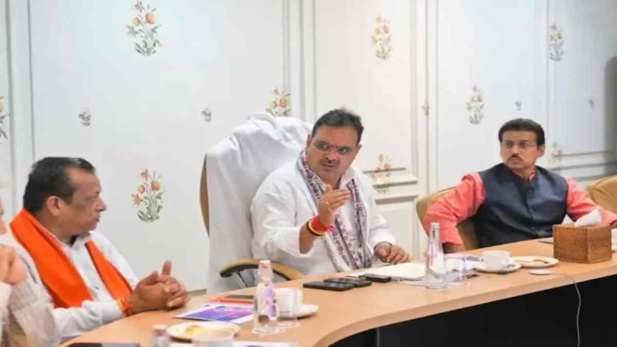 भजनलाल सरकार का बड़ा फैसला, पुलिस भर्ती में महिलाओं को मिलेगा 33% आरक्षण, कैबिनेट बैठक में इन मुद्दों पर लगी मुहर
