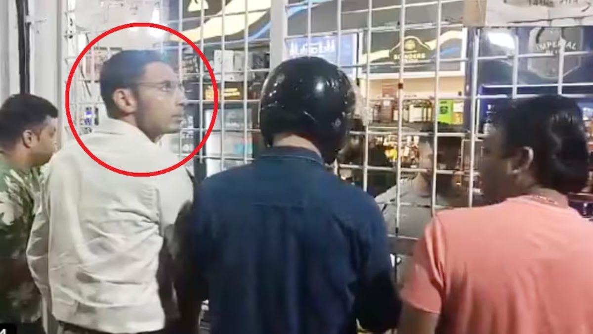 ठेके पर ठगे गए DM साहब ! शराब की बोतल खरीदने पहुंचे जिलाधिकारी, फिर उनके साथ जो हुआ…