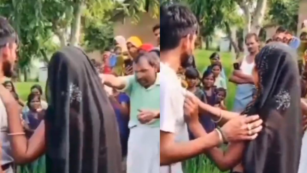 भीड़ ने भतीजे को खंभे से बांधा, फिर विधवा चाची के साथ जबरदस्ती करवा दी शादी, Video वायरल