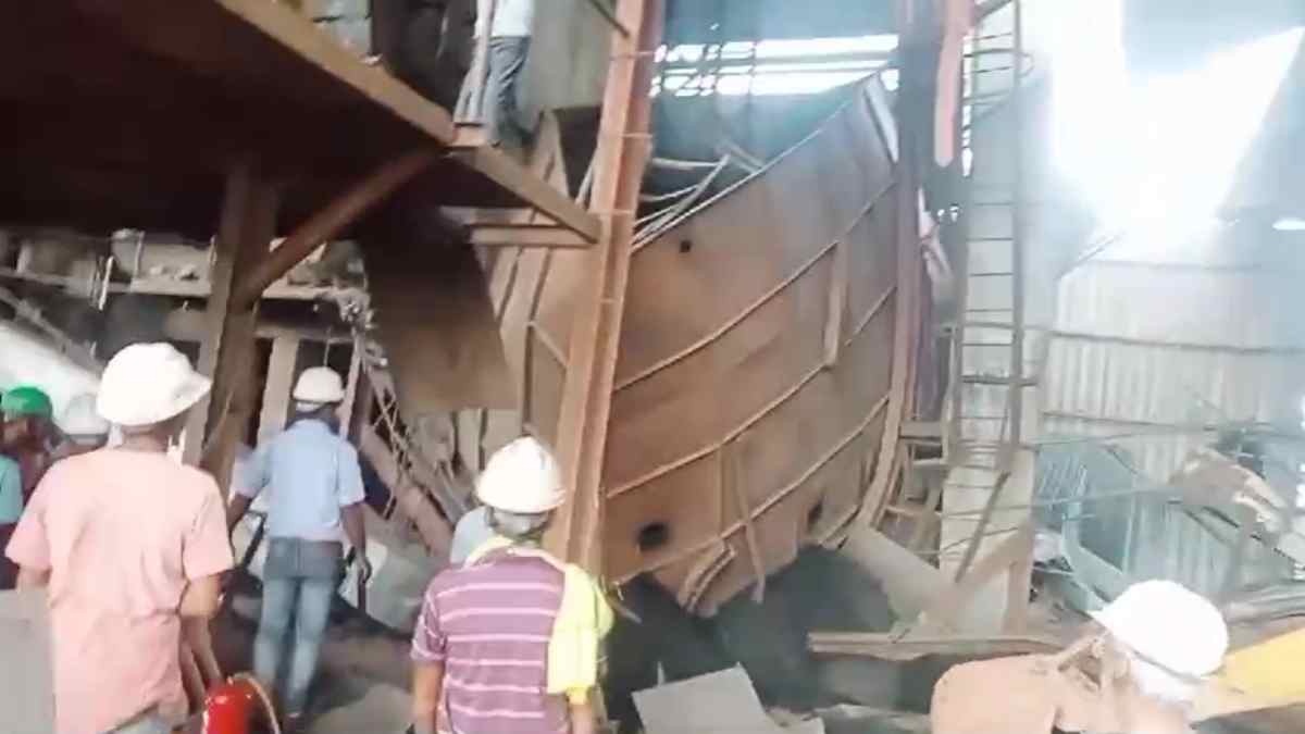 प्लांट हादसा अपडेट: अब तक 3 मजदूरों की मौत, कोयला बंकर के नीचे अभी भी दबे हैं लोग, रेस्क्यू जारी